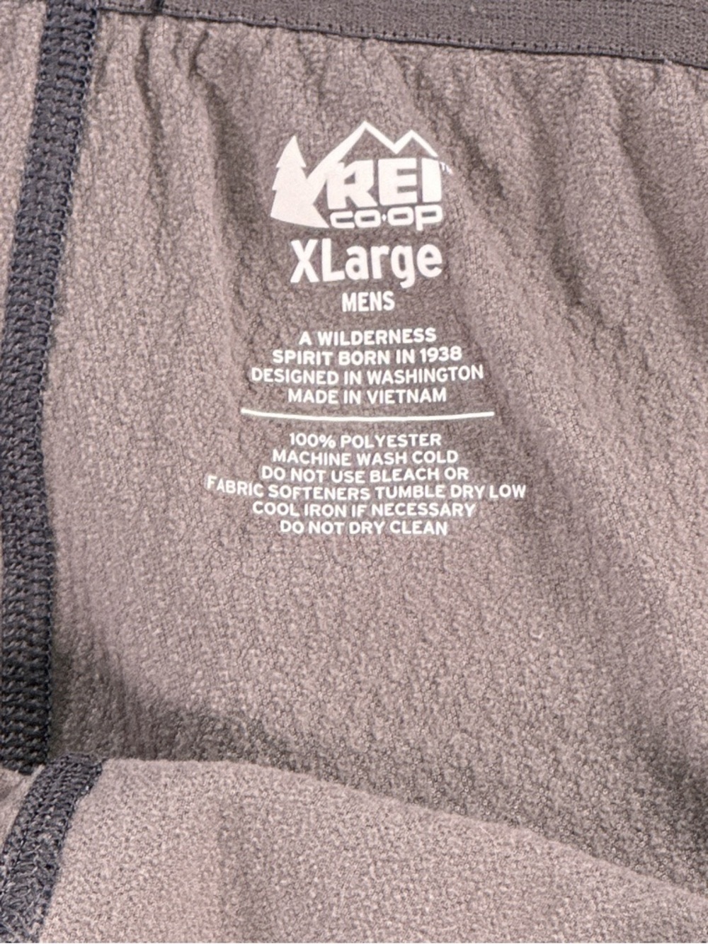 REI Co Op Mens Midweight Base Layer Bottoms Gray XL - Picture 4 of 12